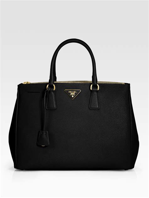 prada saffiano lux tote dimensions|prada saffiano black small.